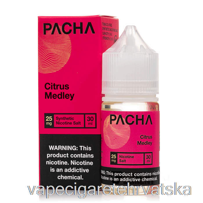 Vape Cigarete Citrus Mix - Pacha Soli - 30ml 50mg